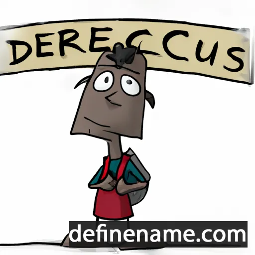 Dericus cartoon