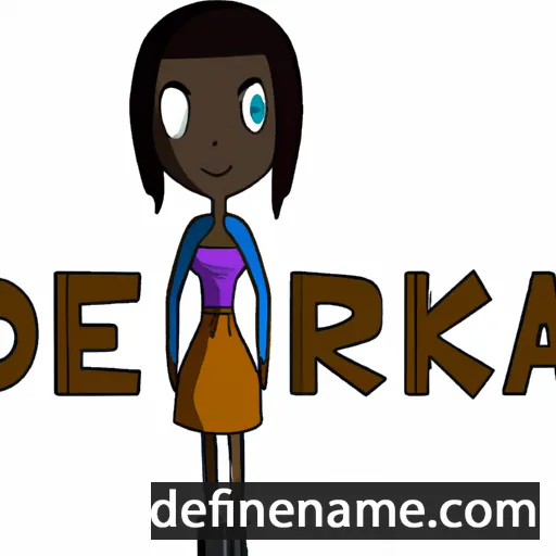 Derika cartoon