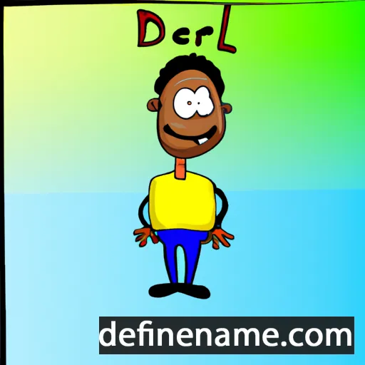 Derrel cartoon