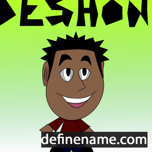 Deshon cartoon