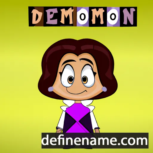 Desmona cartoon