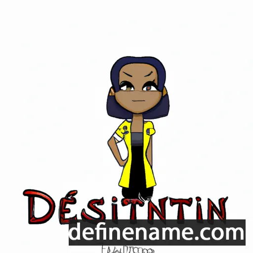 Destini cartoon