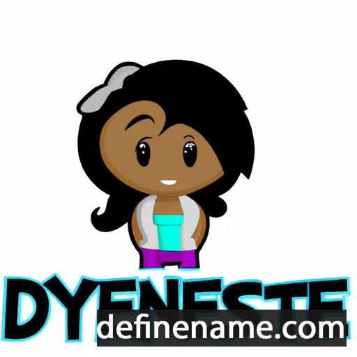 Destyne cartoon