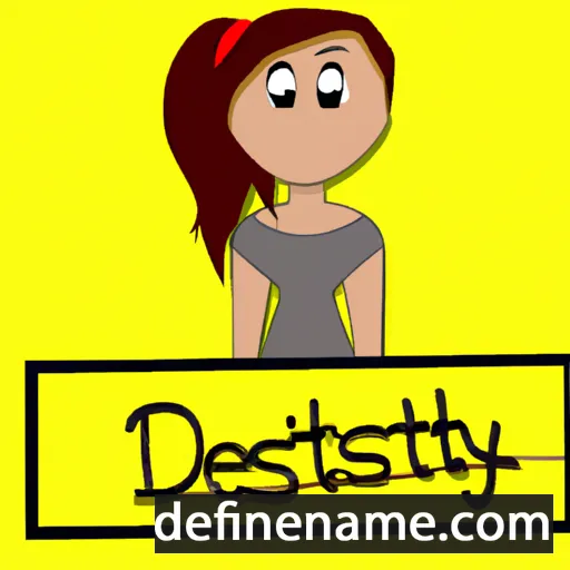 Destynee cartoon