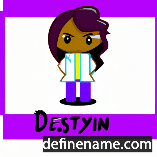 Destyni cartoon