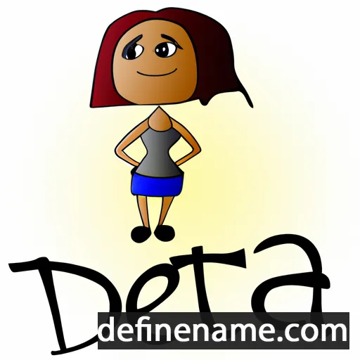 Detra cartoon