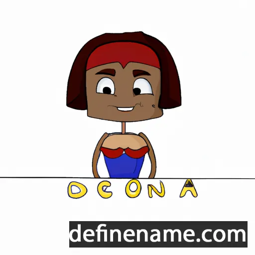 Deuona cartoon