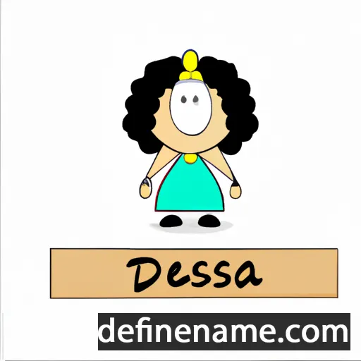 Deusa cartoon