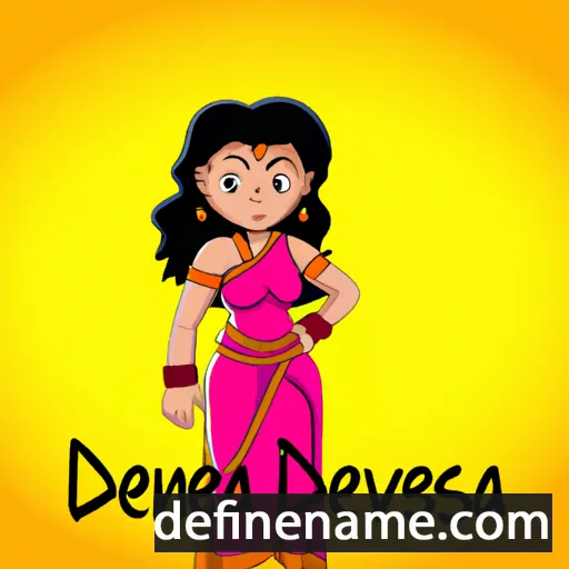 Devasena cartoon