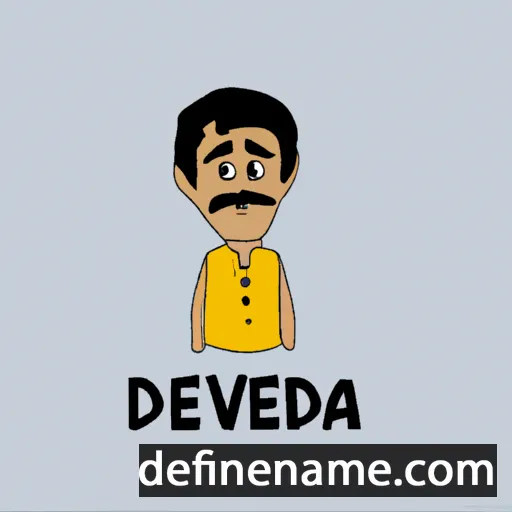 Devendra cartoon