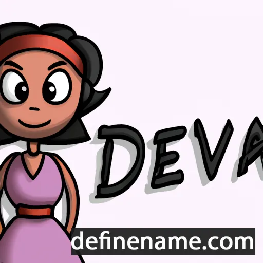 Devida cartoon