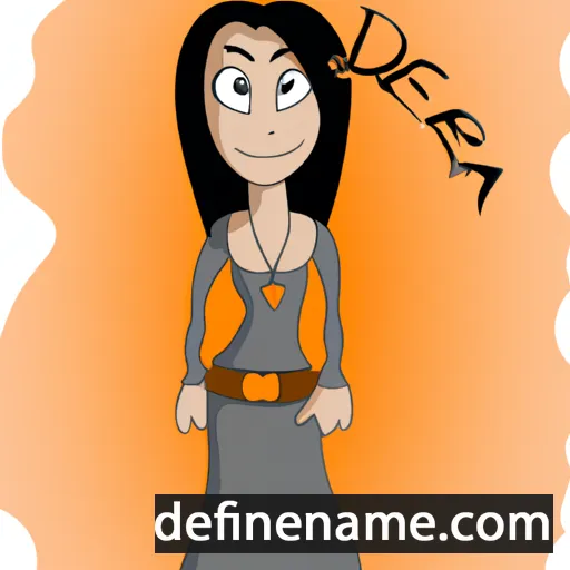 Devra cartoon