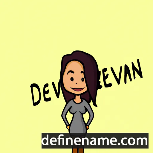 Devynn cartoon