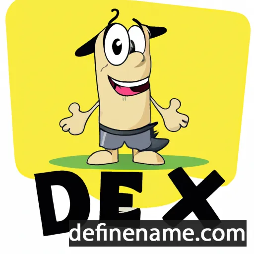 Dexi cartoon