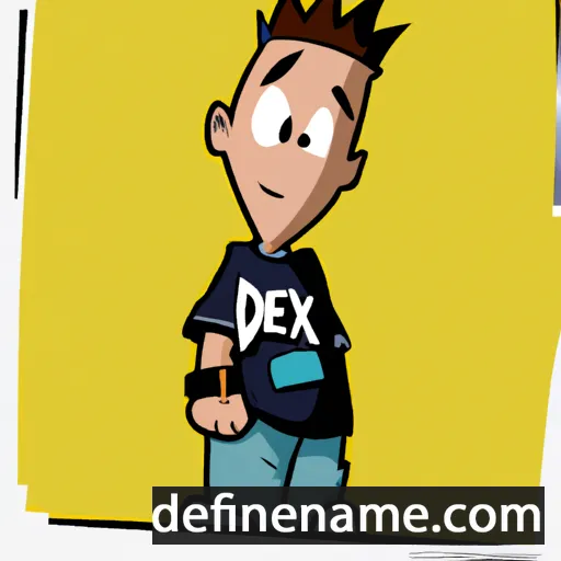 Dexx cartoon