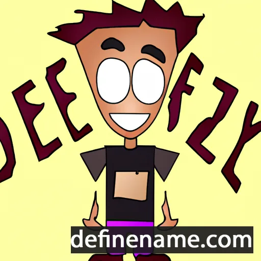 Dezy cartoon