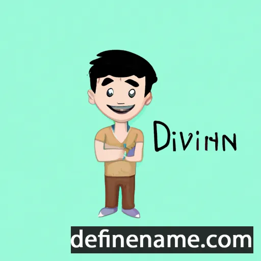 Dhanvin cartoon