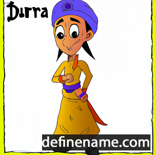 Dharuna cartoon