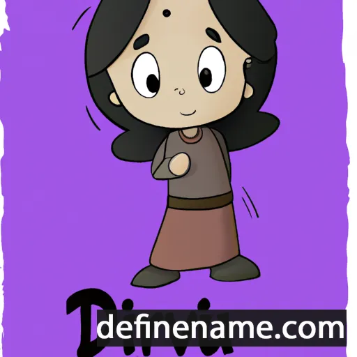 Dhruvi cartoon