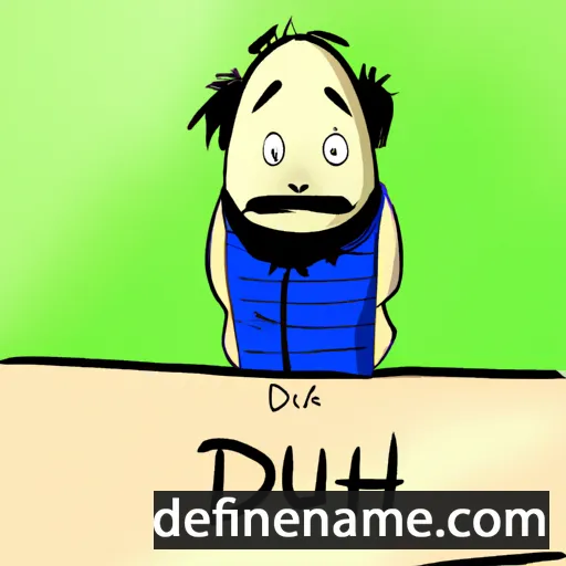 Dhu cartoon