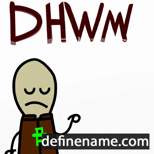 Dhwrwm cartoon