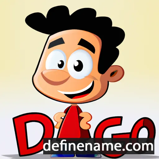 Diago cartoon