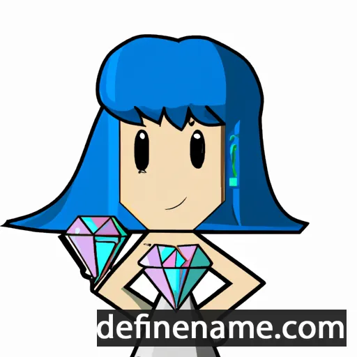 Diamanta cartoon