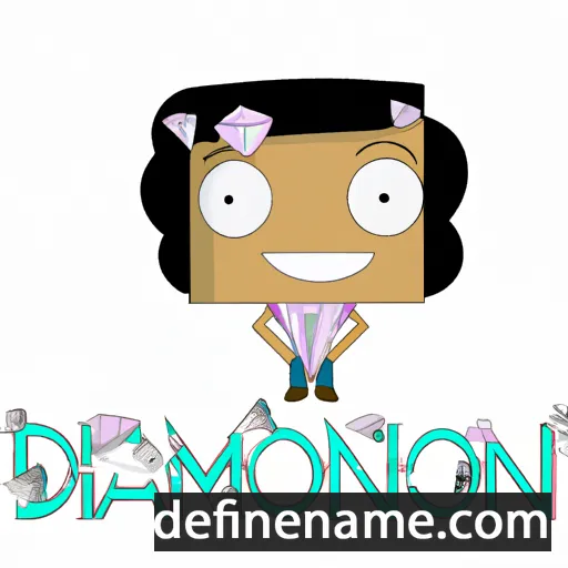 Diamoni cartoon