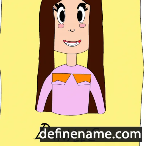 Dianela cartoon