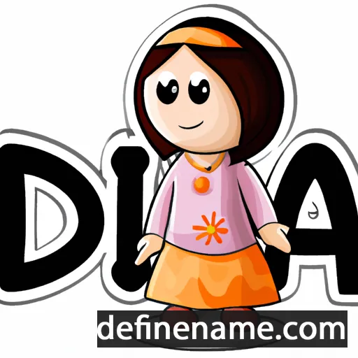 cartoon of the name Dida