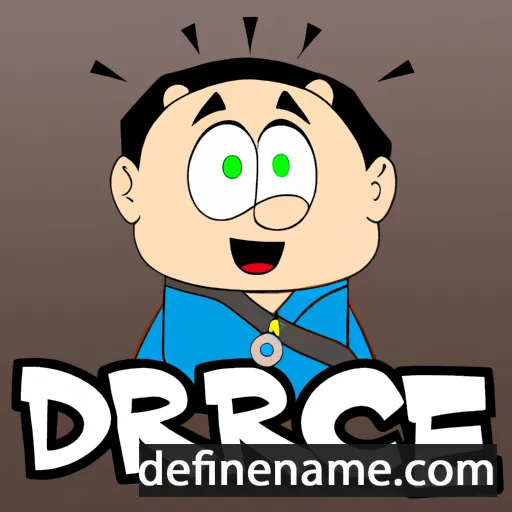 Diéric cartoon