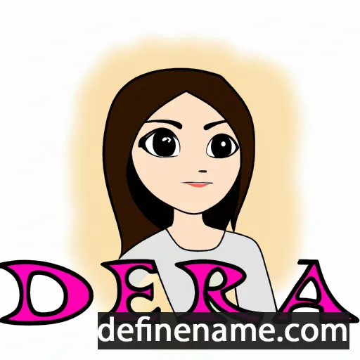 Diera cartoon