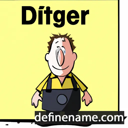 Dietger cartoon