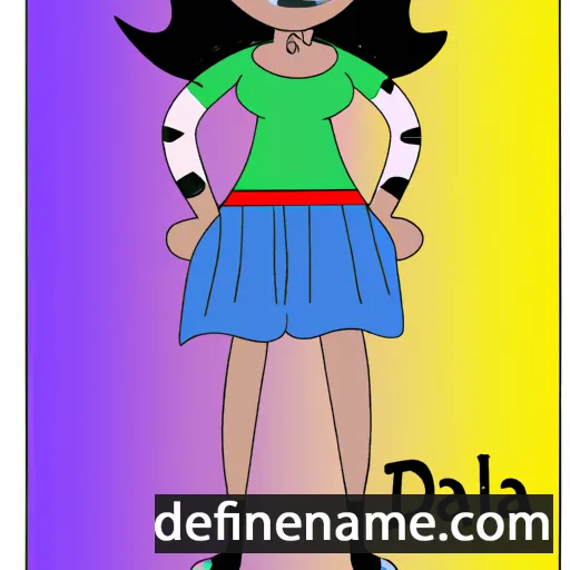 Dilana cartoon