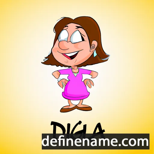 Dilga cartoon