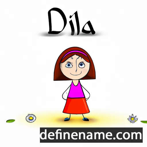 Dilia cartoon