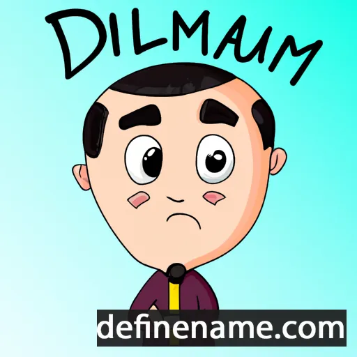 Dilmurat cartoon