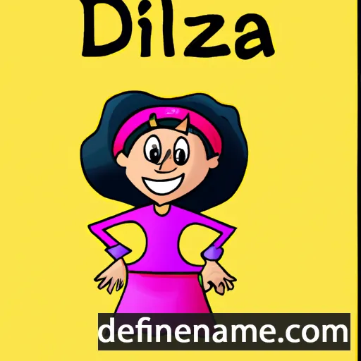 Dilnaza cartoon