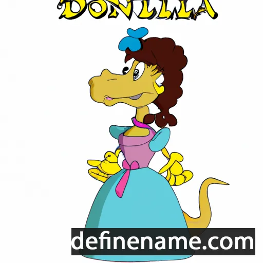 Dinorella cartoon