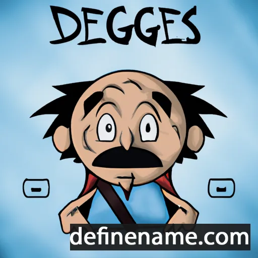 Diógenes cartoon