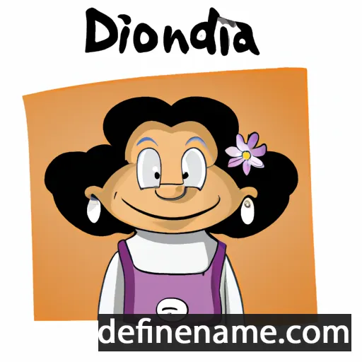 Diolinda cartoon