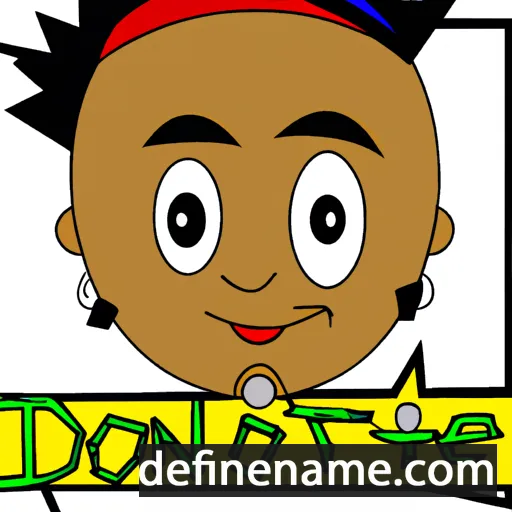 Dionte' cartoon