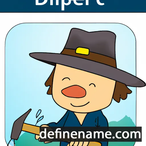 Dipper cartoon