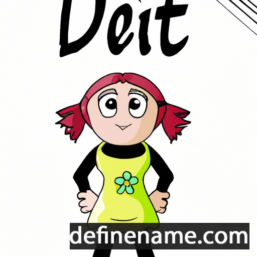 Ditti cartoon