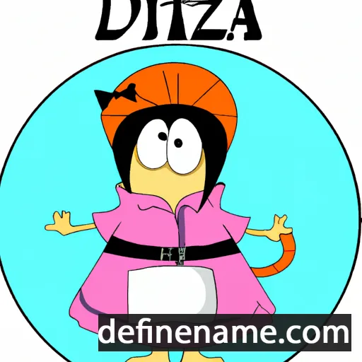 Ditza cartoon