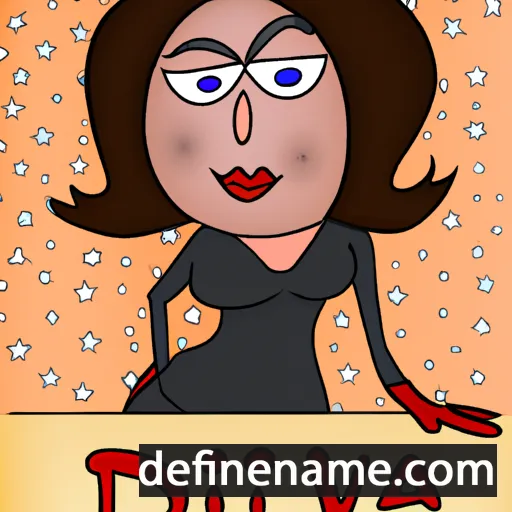 cartoon of the name Diva