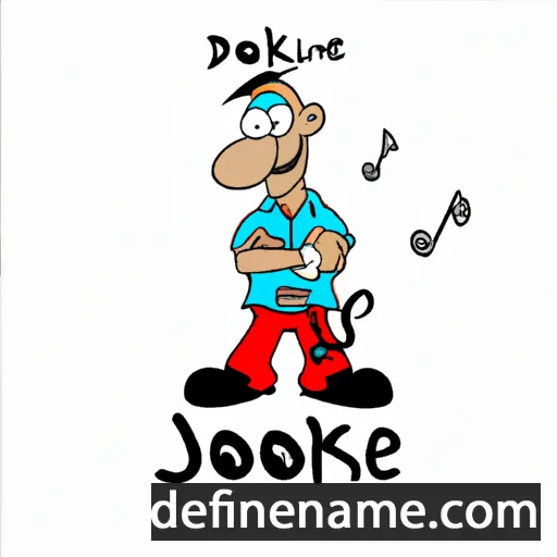 Djoeke cartoon