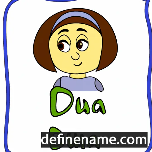 Djuna cartoon