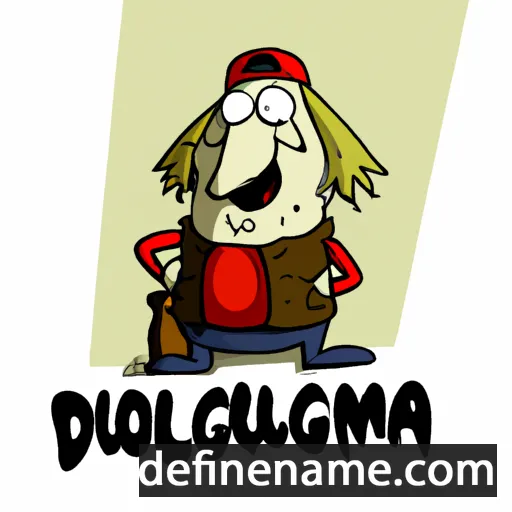 Długomir cartoon