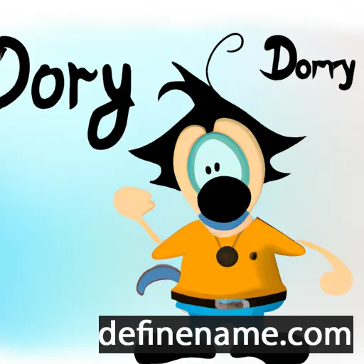 Dórey cartoon